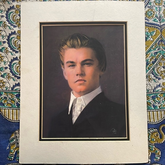Leonardo DiCaprio painting